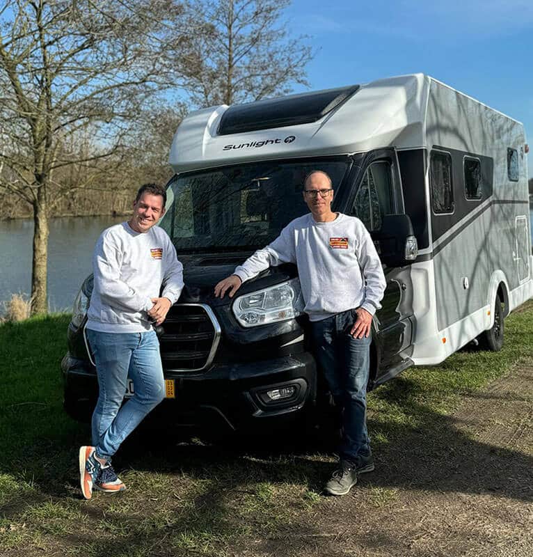 Bergland Camperverhuur - Eigenaren Jarno en Marcel